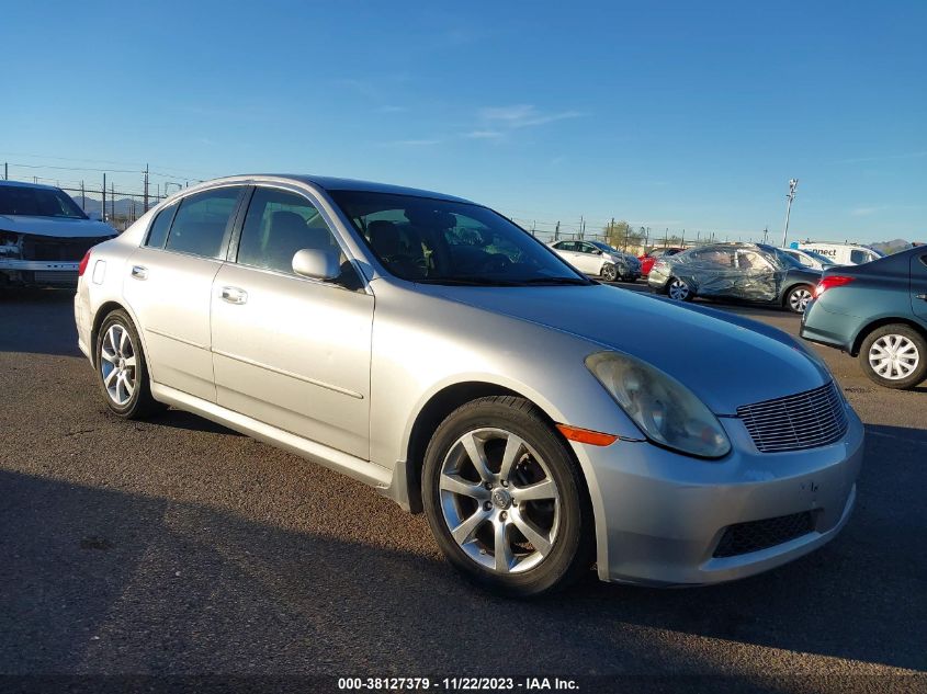 2005 Infiniti G35 VIN: JNKCV51E35M212430 Lot: 38127379