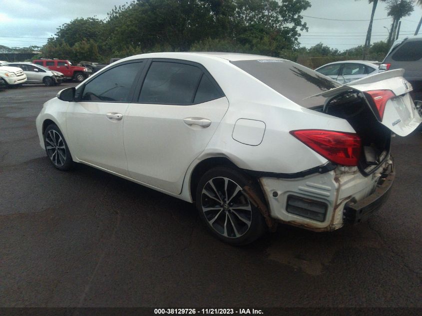 2018 Toyota Corolla Xse/Se VIN: 5YFBURHEXJP792795 Lot: 38129726