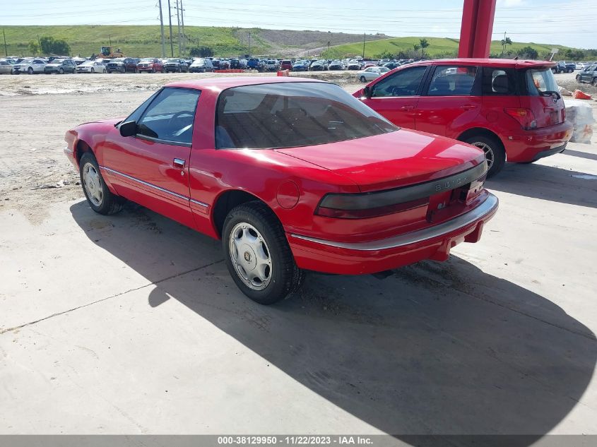 1991 Buick Reatta VIN: 1G4EC13L2MB901465 Lot: 38129950