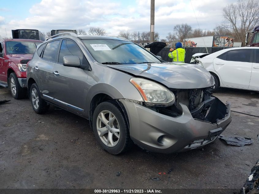 2011 Nissan Rogue Sv VIN: JN8AS5MV7BW666181 Lot: 38129963