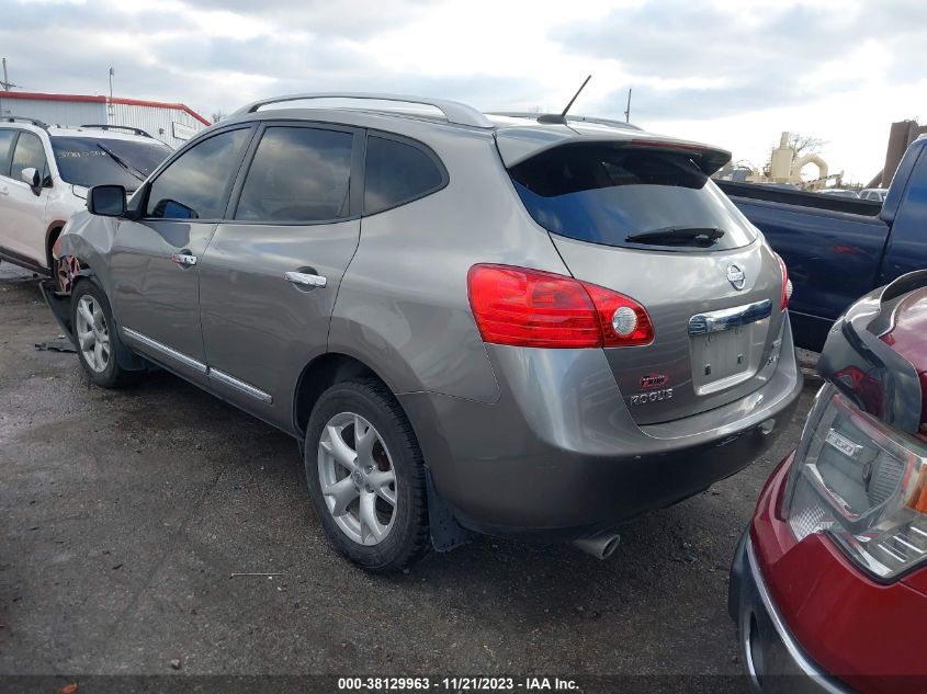 2011 Nissan Rogue Sv VIN: JN8AS5MV7BW666181 Lot: 38129963