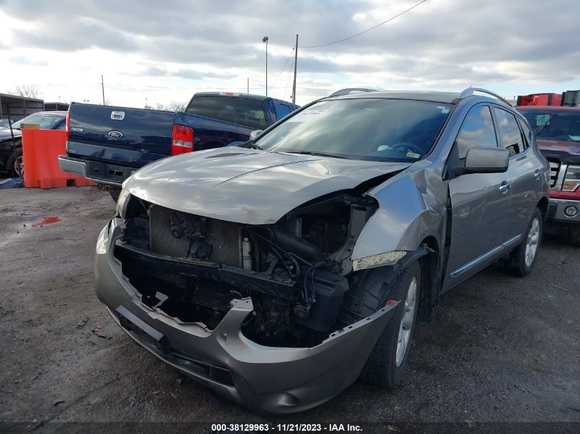 2011 Nissan Rogue Sv VIN: JN8AS5MV7BW666181 Lot: 38129963