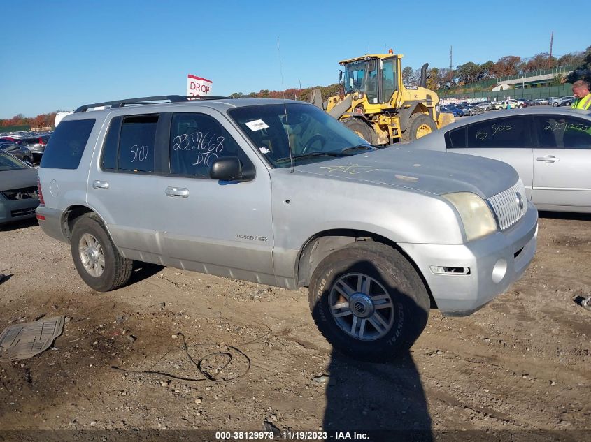 2002 Mercury Mountaineer VIN: 4M2ZU66W22UJ19166 Lot: 38129978