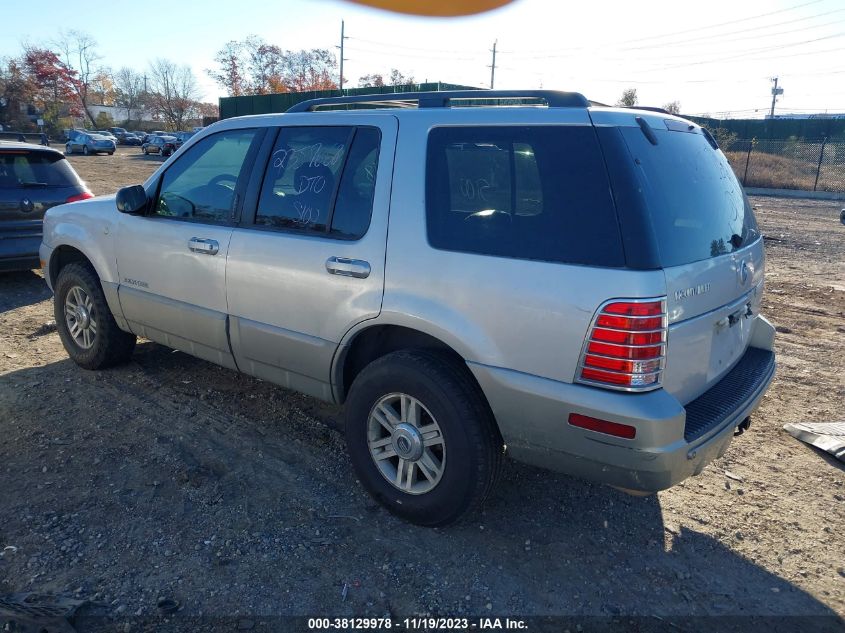 2002 Mercury Mountaineer VIN: 4M2ZU66W22UJ19166 Lot: 38129978