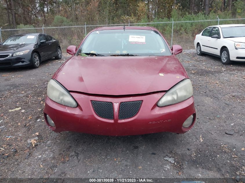 2005 Pontiac Grand Prix VIN: 2G2WP522151248937 Lot: 38130039