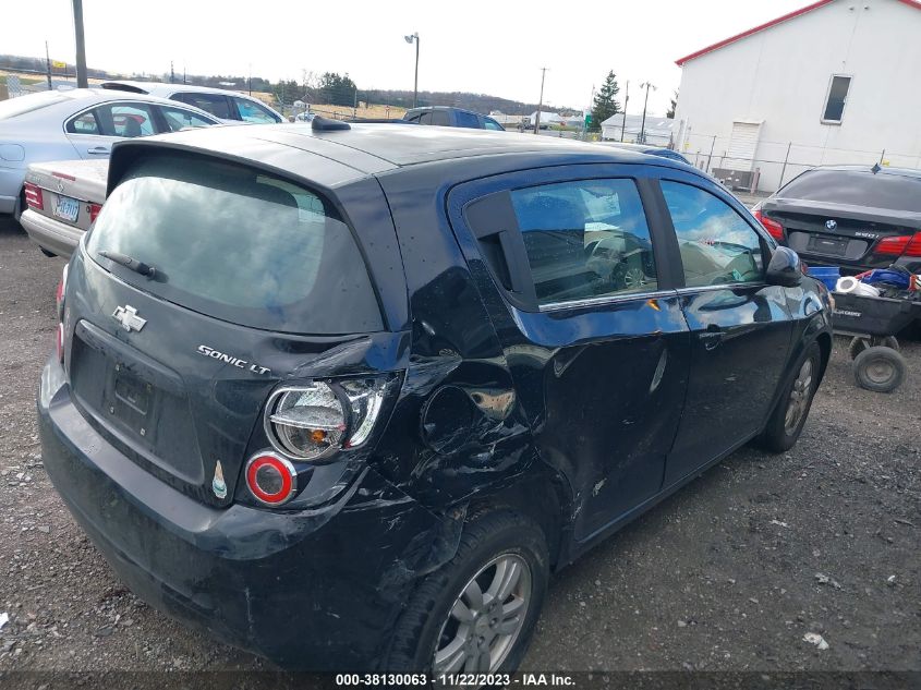 2012 Chevrolet Sonic 2Lt VIN: 1G1JC6SH2C4122222 Lot: 38130063