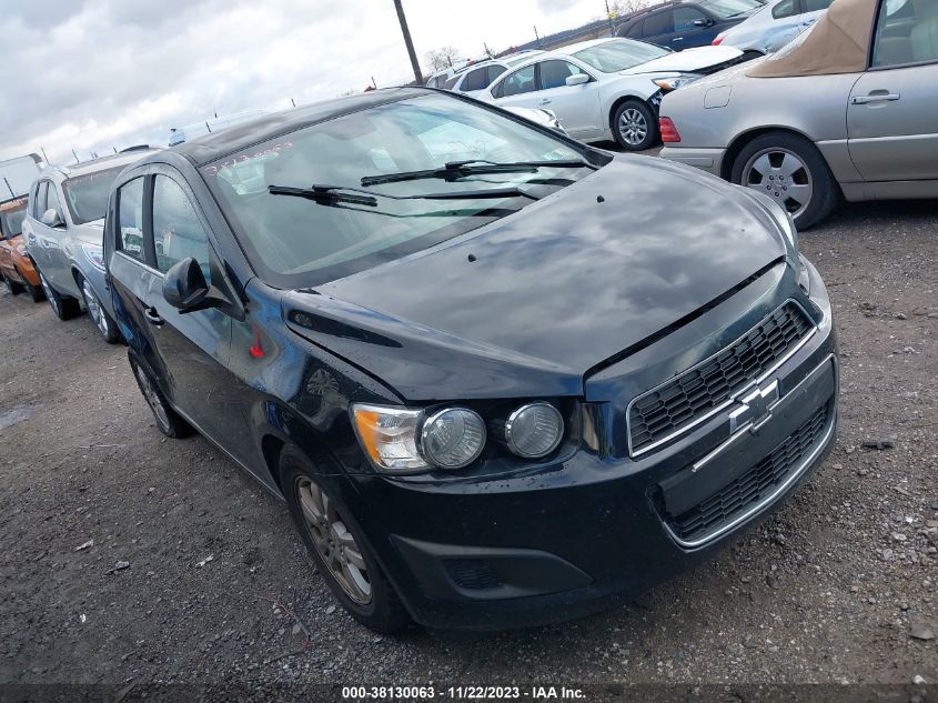 2012 Chevrolet Sonic 2Lt VIN: 1G1JC6SH2C4122222 Lot: 38130063