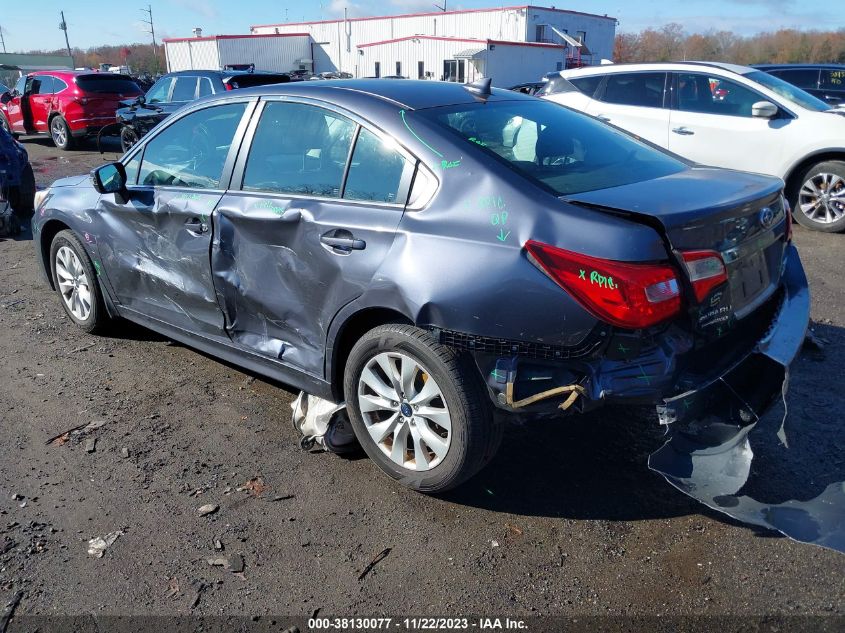 2016 Subaru Legacy 2.5I Premium VIN: 4S3BNAF60G3004151 Lot: 38130077