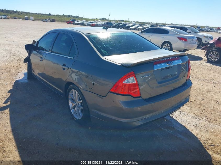 2012 Ford Fusion Sel VIN: 3FAHP0JA2CR224144 Lot: 38130331