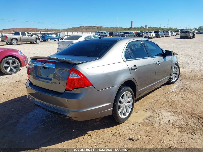 2012 Ford Fusion Sel VIN: 3FAHP0JA2CR224144 Lot: 38130331