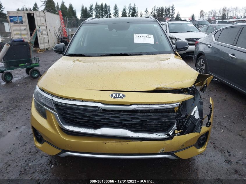 2021 Kia Seltos S VIN: KNDEUCAA6M7127979 Lot: 38130366