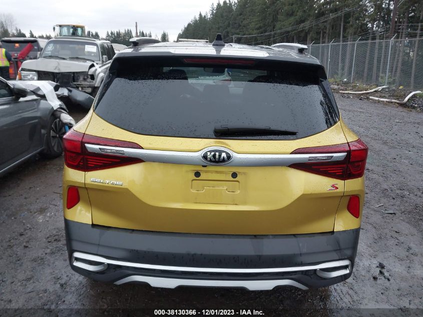 2021 Kia Seltos S VIN: KNDEUCAA6M7127979 Lot: 38130366