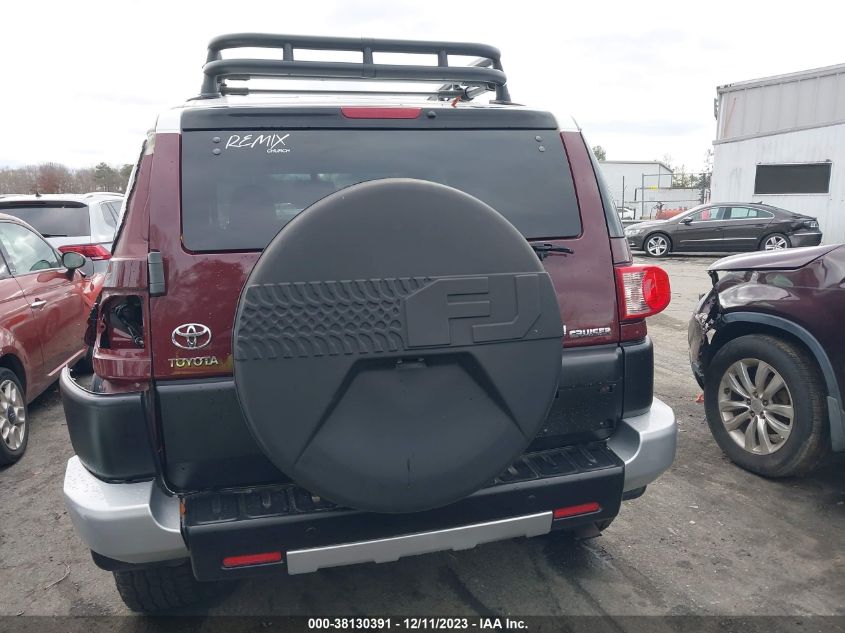 2010 Toyota Fj Cruiser VIN: JTEBU4BFXAK070905 Lot: 38130391