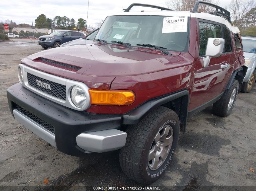 2010 Toyota Fj Cruiser VIN: JTEBU4BFXAK070905 Lot: 38130391