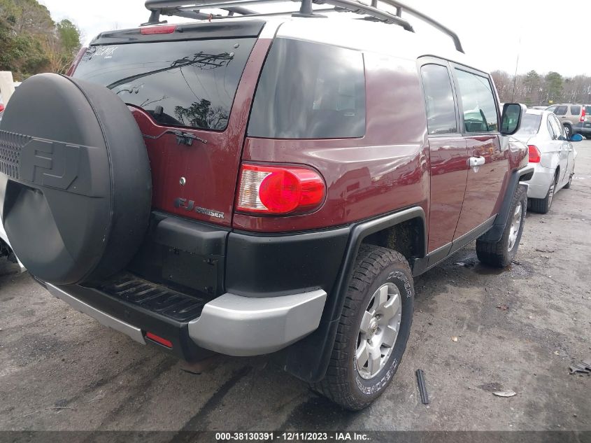 2010 Toyota Fj Cruiser VIN: JTEBU4BFXAK070905 Lot: 38130391