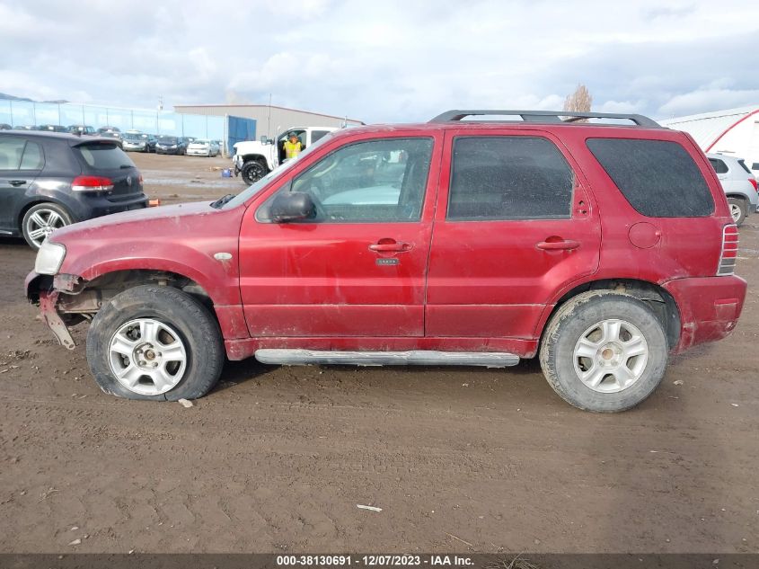 2005 Mercury Mariner Luxury/Premier VIN: 4M2CU56185DJ29340 Lot: 38130691