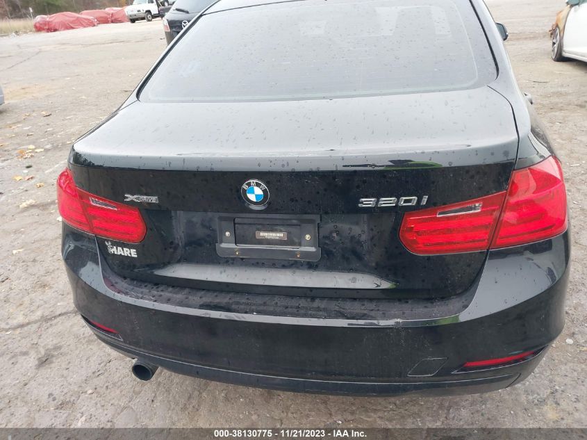 2014 BMW 320I xDrive VIN: WBA3C3C55EF983269 Lot: 38130775