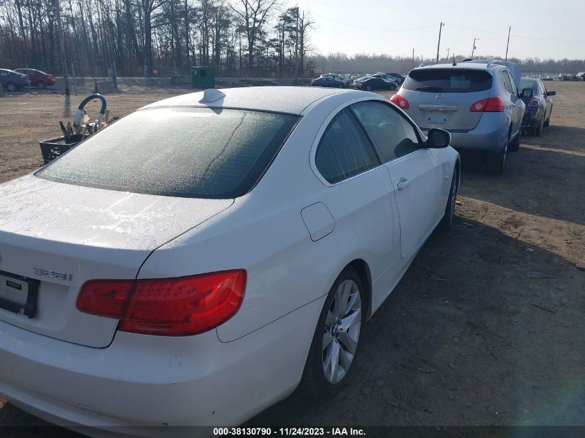 2012 BMW 328I VIN: WBAKE5C54CE755784 Lot: 38130790