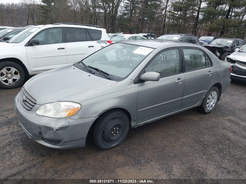 2004 Toyota Corolla Le VIN: 2T1BR32E84C301362 Lot: 38131571