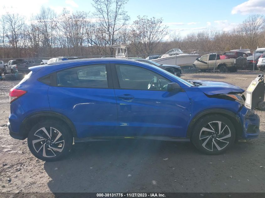 2019 Honda Hr-V Sport VIN: 3CZRU6H19KG733863 Lot: 38131775