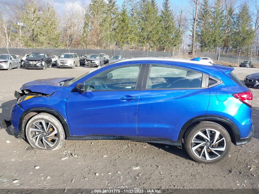 2019 Honda Hr-V Sport VIN: 3CZRU6H19KG733863 Lot: 38131775