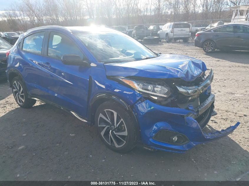 2019 Honda Hr-V Sport VIN: 3CZRU6H19KG733863 Lot: 38131775