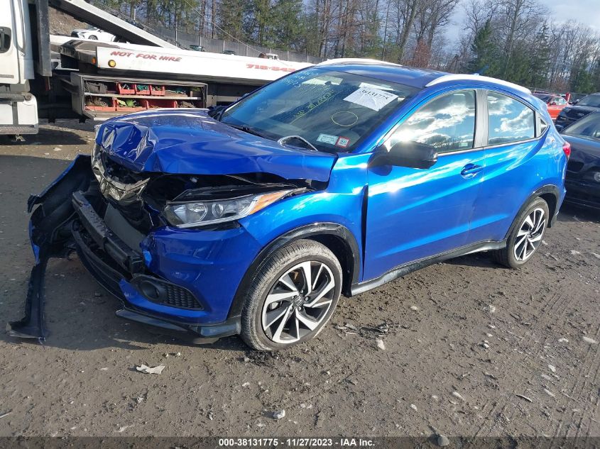 2019 Honda Hr-V Sport VIN: 3CZRU6H19KG733863 Lot: 38131775