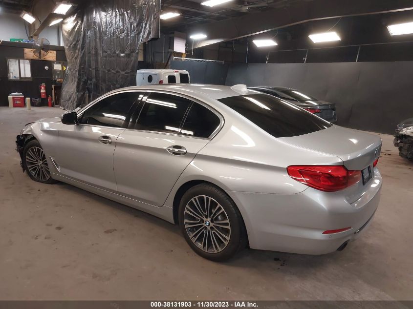2018 BMW 530I xDrive VIN: WBAJA7C52JWC75840 Lot: 38131903
