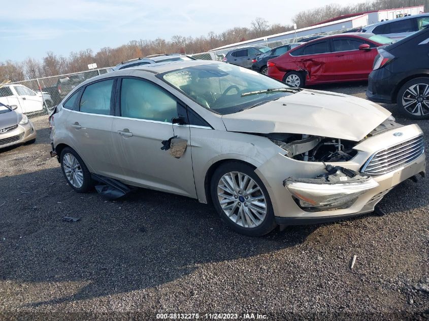 2017 Ford Focus Titanium VIN: 1FADP3J21HL338652 Lot: 38132275