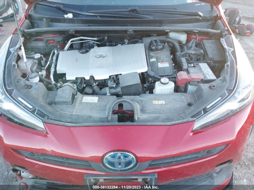 2022 Toyota Prius Le Awd-E VIN: JTDL9MFU4N3034694 Lot: 38132284