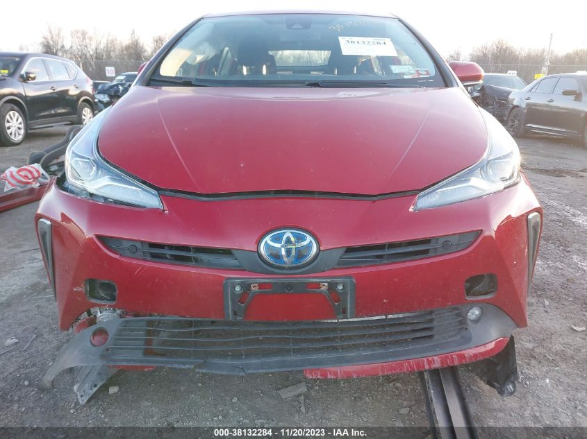 2022 Toyota Prius Le Awd-E VIN: JTDL9MFU4N3034694 Lot: 38132284