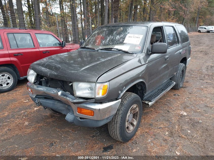 1996 Toyota 4Runner Sr5 VIN: JT3GN86RXT0002917 Lot: 38132501