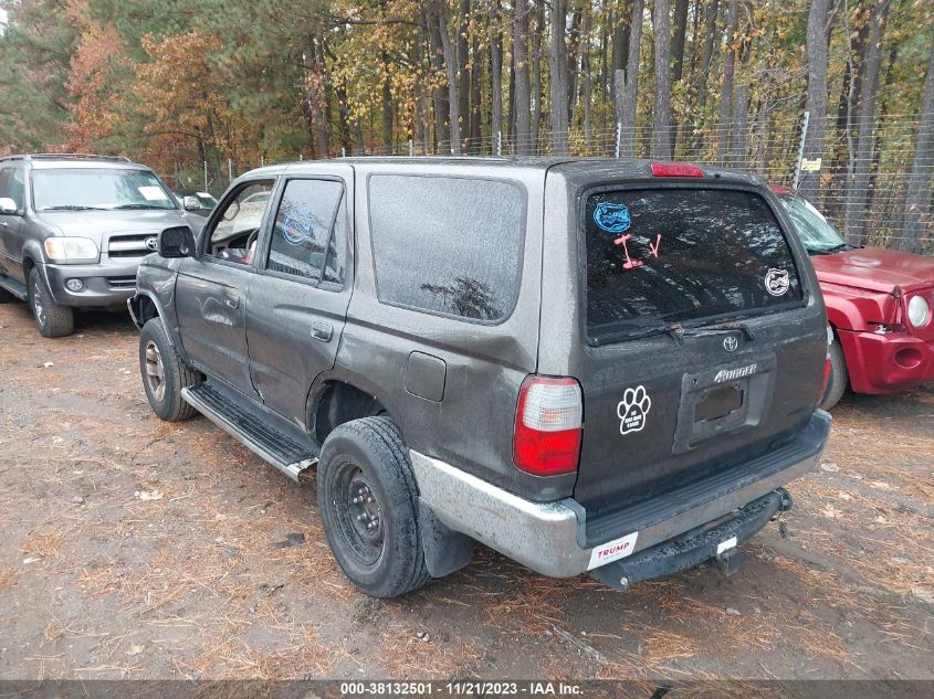 1996 Toyota 4Runner Sr5 VIN: JT3GN86RXT0002917 Lot: 38132501