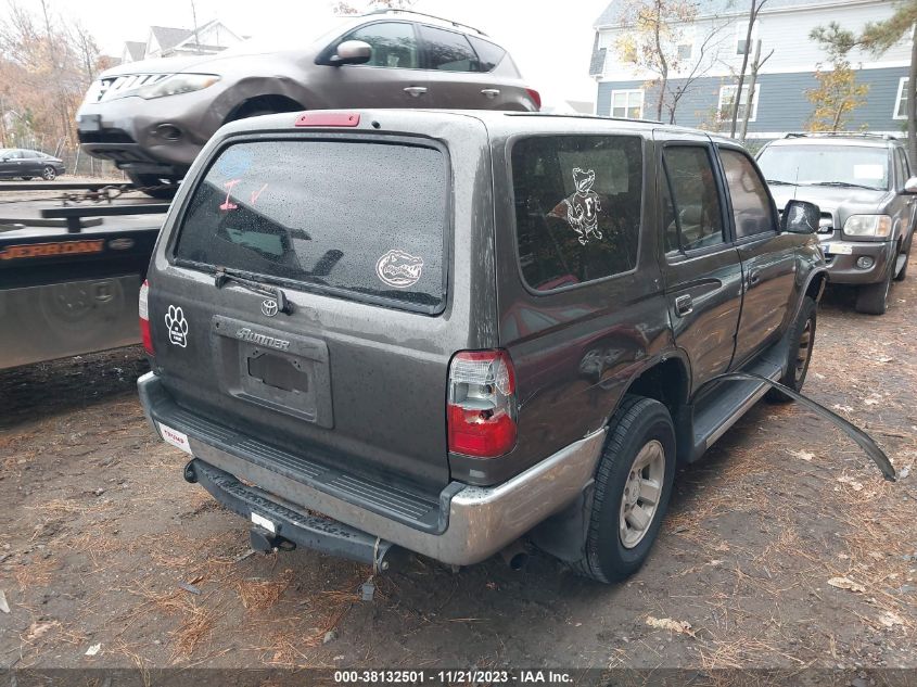 1996 Toyota 4Runner Sr5 VIN: JT3GN86RXT0002917 Lot: 38132501