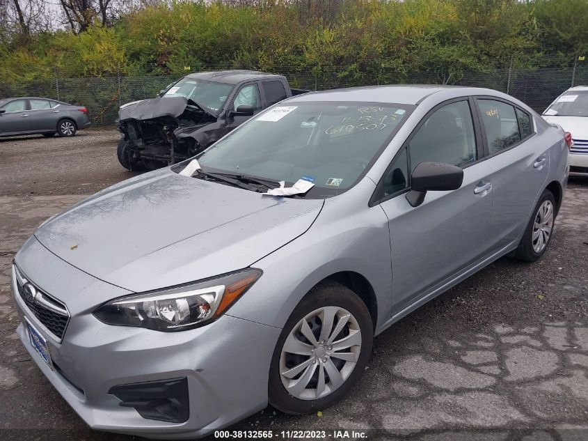 2019 Subaru Impreza 2.0I VIN: 4S3GKAA60K3619507 Lot: 38132565