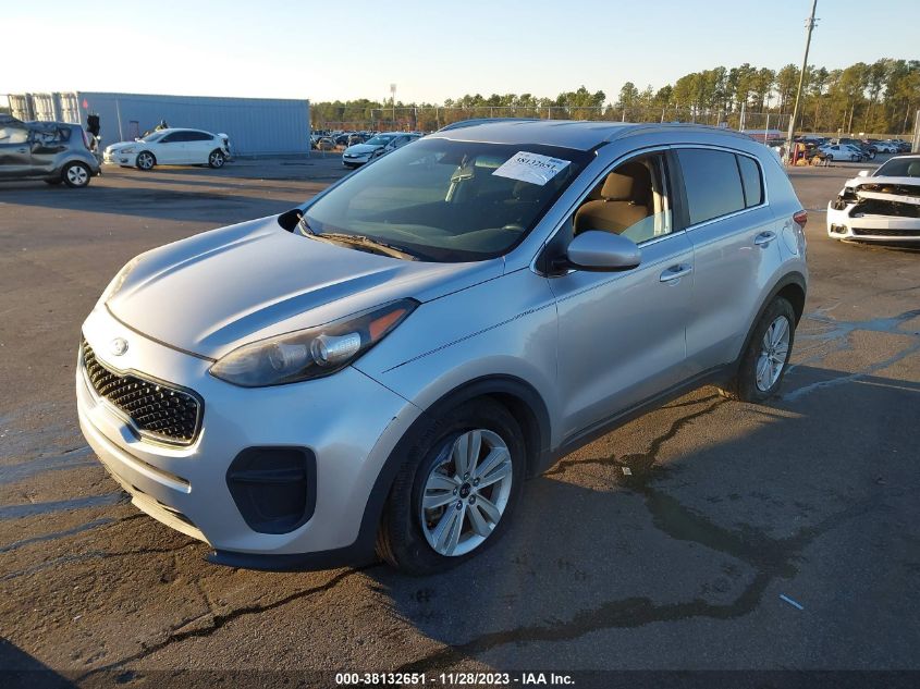 2017 Kia Sportage Lx VIN: KNDPM3AC8H7035417 Lot: 38132651