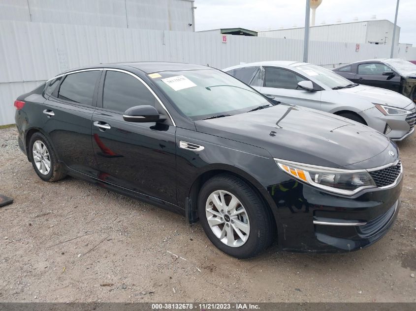 2018 Kia Optima Lx VIN: 5XXGT4L37JG184730 Lot: 38132678