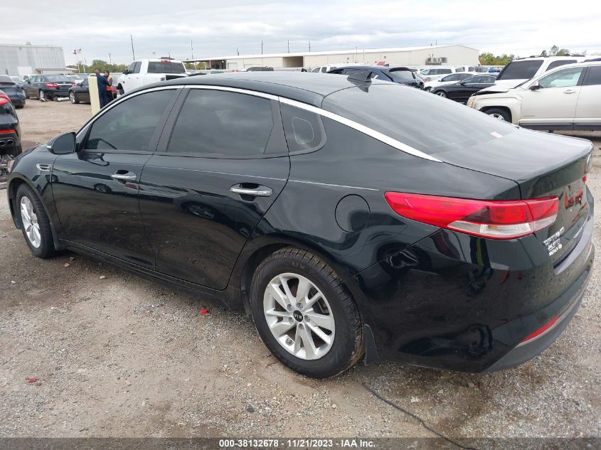 2018 Kia Optima Lx VIN: 5XXGT4L37JG184730 Lot: 38132678