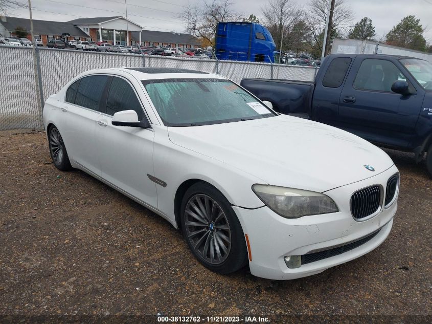 2011 BMW 740Li VIN: WBAKB4C55BC574836 Lot: 40938605