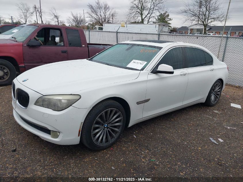 2011 BMW 740Li VIN: WBAKB4C55BC574836 Lot: 40938605