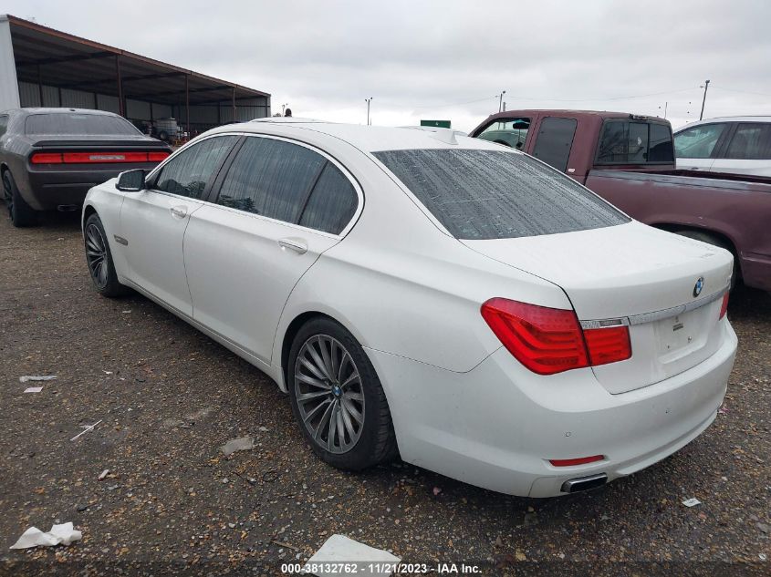 2011 BMW 740Li VIN: WBAKB4C55BC574836 Lot: 40938605