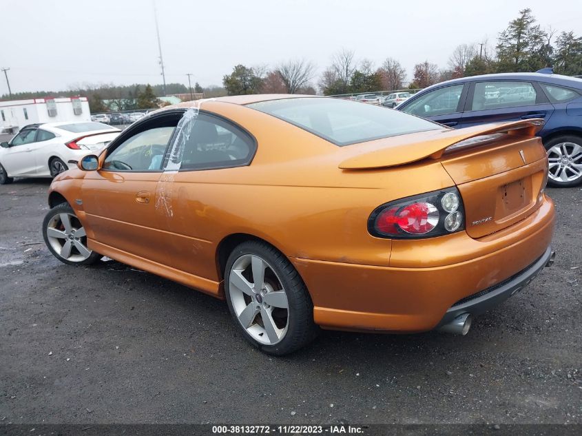 2006 Pontiac Gto VIN: 6G2VX12U96L557155 Lot: 38132772