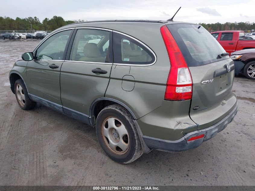 2007 Honda Cr-V Lx VIN: JHLRE38337C065669 Lot: 38132796