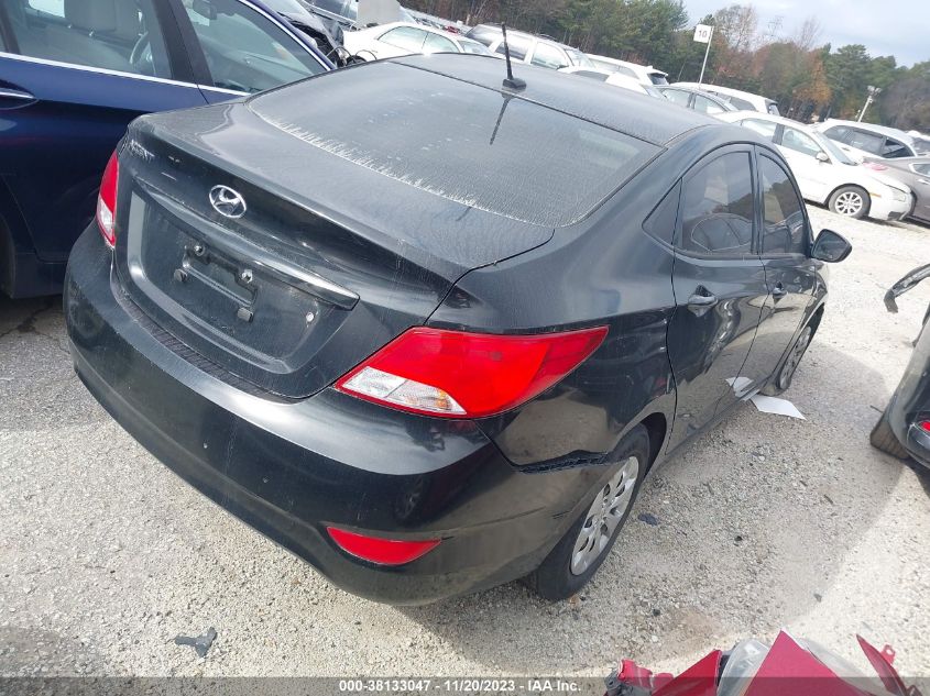 2017 Hyundai Accent Se VIN: KMHCT4AE0HU357796 Lot: 38133047