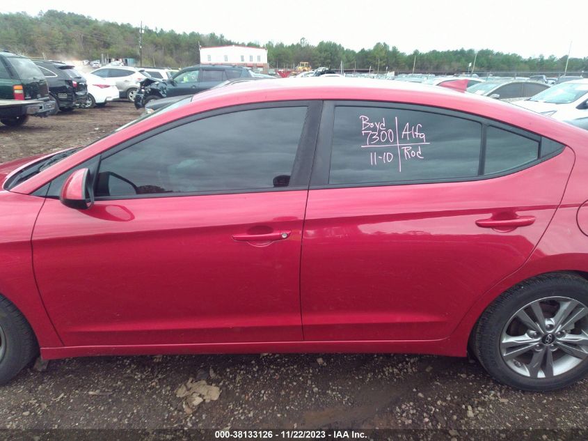 2018 Hyundai Elantra Sel VIN: 5NPD84LF4JH391823 Lot: 38133126