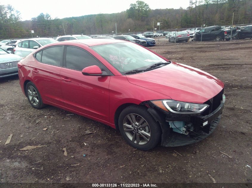 2018 Hyundai Elantra Sel VIN: 5NPD84LF4JH391823 Lot: 38133126