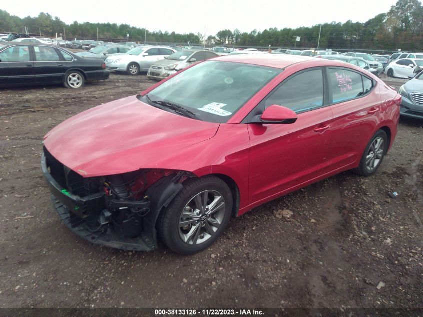 2018 Hyundai Elantra Sel VIN: 5NPD84LF4JH391823 Lot: 38133126