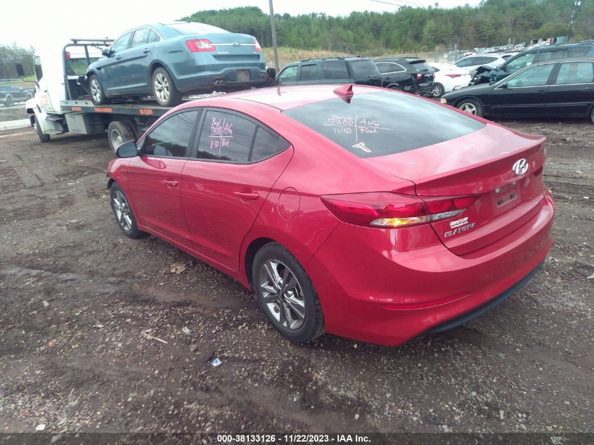 2018 Hyundai Elantra Sel VIN: 5NPD84LF4JH391823 Lot: 38133126