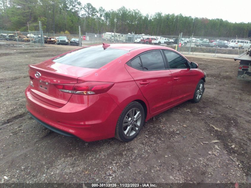 2018 Hyundai Elantra Sel VIN: 5NPD84LF4JH391823 Lot: 38133126