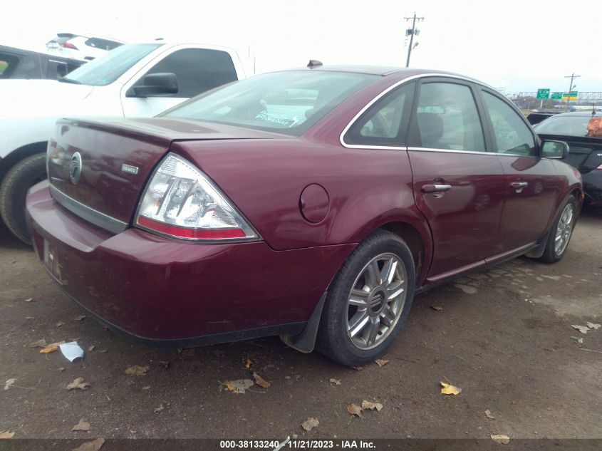 2008 Mercury Sable Premier VIN: 1MEHM42W98G614871 Lot: 38133240